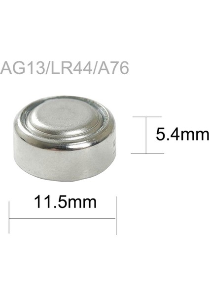 20 Adet AG13/LR44/357A Düğme Pil Saat Pil Lazer Pili Oyuncak Pili Alkalin Kaliteli