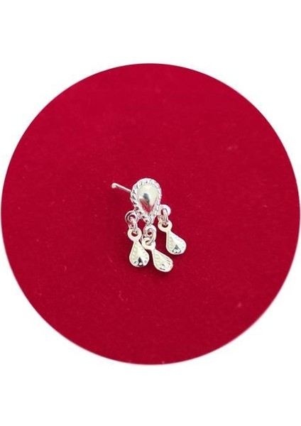 Sallantılı Gümüş Hızma Kadın Pullu Gümüş Hızma 925 Ayar Hızma-16