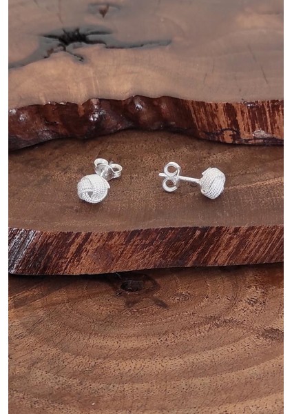 Telkari Gümüş Küpe Vidalı Küçük Boy Kadın Küpesi KUPE-387 fiyatları