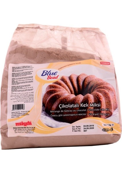 Çikolatalı Kek Miksi 1 kg