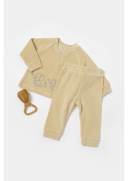 Babycosy Organik Kadife Alt&üst Takım