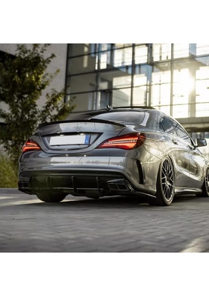Mercedes W117 Cla M4 Style Plastik 2012-2018 Piano Black Spoiler fiyatları