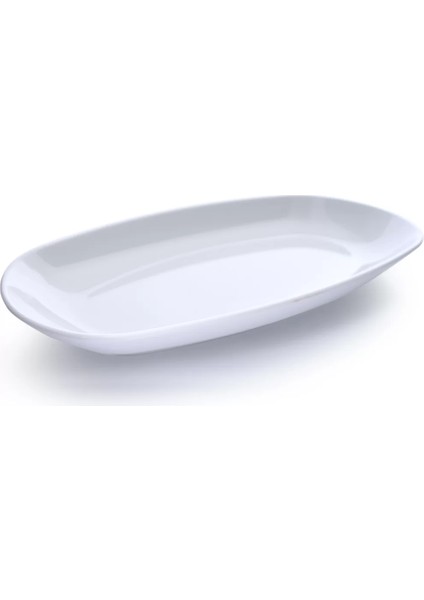 Moll Melamin Kayık Servis Tabak Seti 12 Adet 32 cm