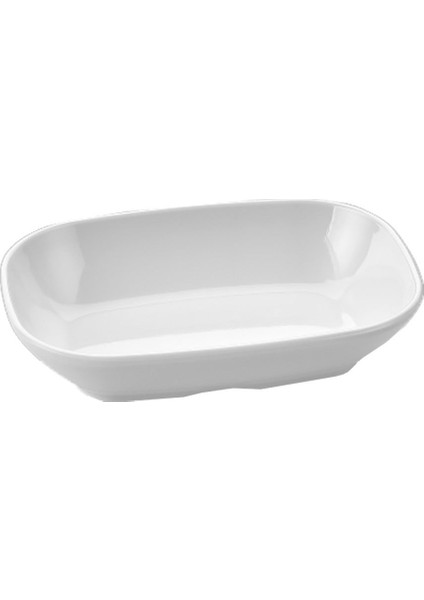 Moll Melamin Kayık Servis Tabak Seti 12 Adet 32 cm