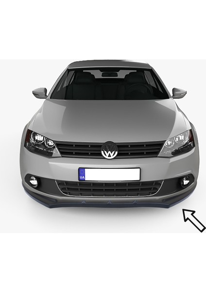 Volkswagen Jetta 2010-2015 Ön Tampon Eki (Lip) Abs fiyatları
