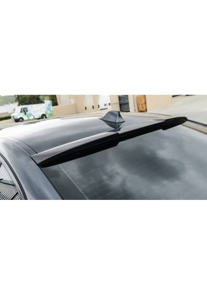 Bmw F10 M4 Style Cam Üstü Plastik 2010-2017 Piano Black Spoiler