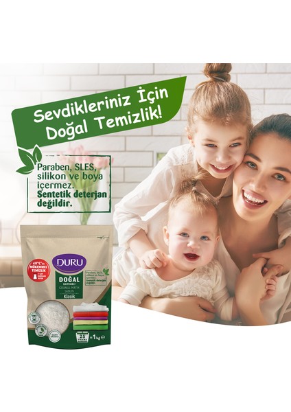 Doğal Granül Matik Sabun Klasik 3 x 1 kg