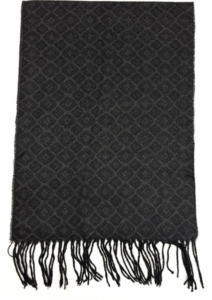 Füme Motif Desen Erkek Kaşkol K540