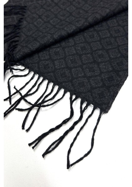 Füme Motif Desen Erkek Kaşkol K540