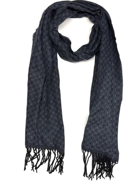 Füme Puantiye Desen Erkek Kaşkol K490 fırsatları