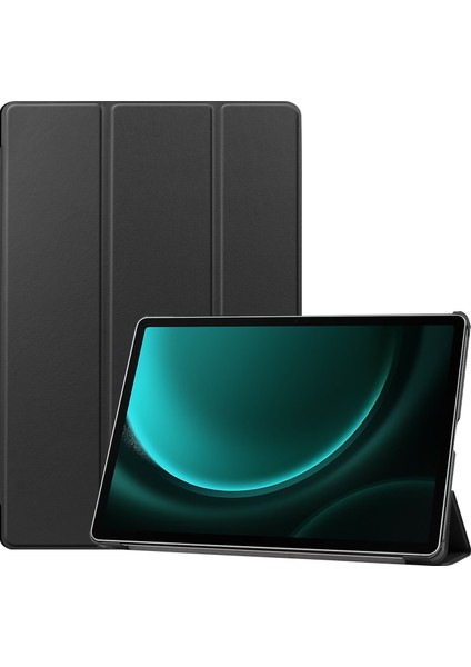 Samsung Galaxy Tab S9 Fe Folio Kılıf Çok Açılı Standlı Ince Hafif Koruyucu Kapak (Yurt Dışından)