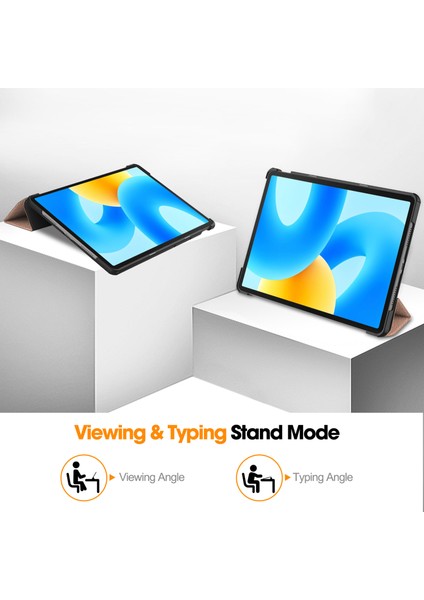 Huawei Matepad 11.5 Folio Kılıf Çok Açılı Standlı Ince Hafif Koruyucu Kapak (Yurt Dışından)