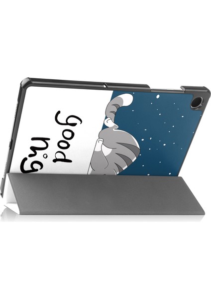 Samsung Galaxy Tab A9 Plus 2023 Folio Kılıf Çok Açılı Standlı Ince Hafif Koruyucu Kapak (Yurt Dışından)