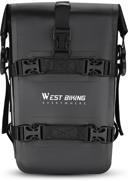 West Bıkıng Su Geçirmez 5l Motosiklet Çantası - Siyah (Yurt Dışından)