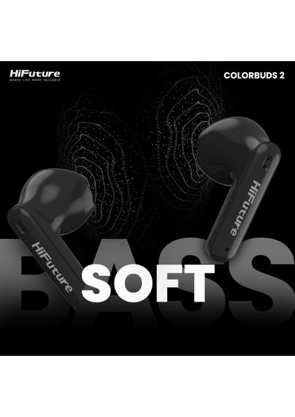 ColorBuds2 Kablosuz Bluetooth 5.3 IPX5 Su Geçirmez Mikrofonlu TWS Kulak İçi Kulaklık Beyaz
