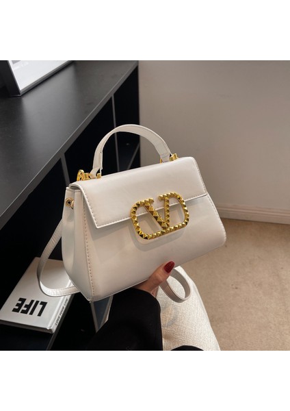 Kadınlar Için Şık ve Tatlı Tek Omuzlu, El Tipi, Modaya Uygun Çapraz Çanta (Yurt Dışından)