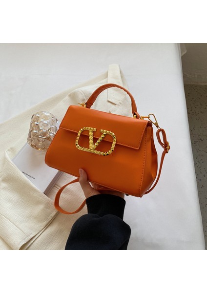 Kadınlar Için Şık ve Tatlı Tek Omuzlu, El Tipi, Modaya Uygun Çapraz Çanta (Yurt Dışından)