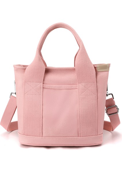 Ravindra Dayanıklı Günlük Kanvas Çanta Çok Katmanlı Tote Kanvas Saplı Çanta (Yurt Dışından)