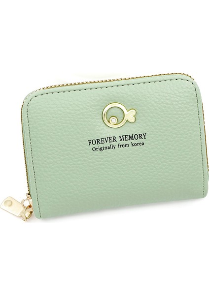 Bayanlar Kart Tutucu Basit Küçük Balık Donanımı Küçük Taze Çok Fonksiyonlu Çanta (Yurt Dışından)