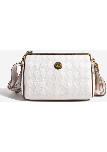 Boston Çantası Basit, Şık ve Geniş Kapasiteli Kadın Çantası, Seyahat Için Ilk Tercih, Tek Omuz Çapraz Çanta (Yurt Dışından)