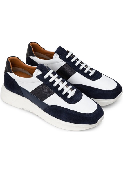 Süet Lacivert Erkek Sneaker Ayakkabı - 01963Mlcve01 fiyatları