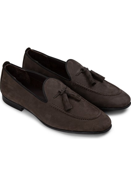 Nubuk Füme Erkek Loafer Ayakkabı - 01701Mfumc01 fiyatları