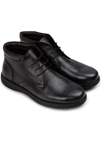 Hakiki Deri Antrasit Erkek Bot - 01970MANTC01 fiyatları