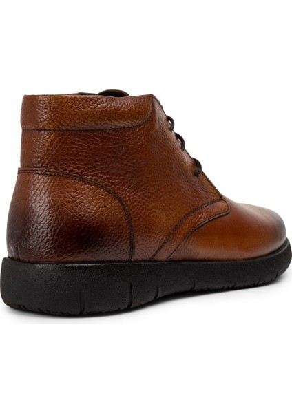 Hakiki Deri Taba Rengi Erkek Bot - 01970MTBAC01