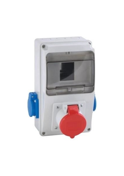 Kombinasyon Kutusu (1 Adet 5X32 Trifaze 2 Adet 1X16 Monofaze) Işıldar