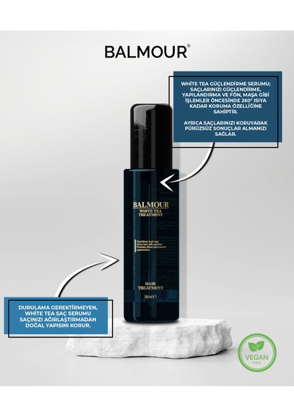 Vegan White Tea Kırık Uç Önleyici Saç Serumu 100 ml fiyatları