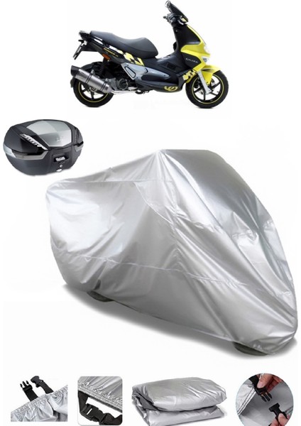 Gilera Runner Vxr 200 Arka Çanta Uyumlu Motosiklet Brandası Lüx Kalite Kalın Yüksek Kalite