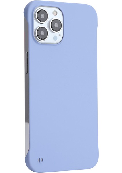 Iphone 13 Pro Telefon Kılıfı Için Sabit Pc Hafif Ka Mat Çerçevesiz Çizelge Anti-Kabuk 6.1 Inç-Mor (Yurt Dışından)