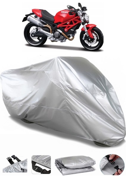 Ducati Monster 696 Motosiklet Brandası Lüx Kalite Kalın Yüksek Kalite