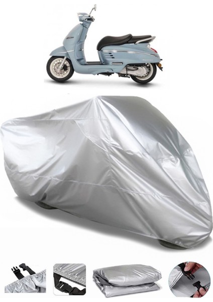 Peugeot Django 150 Motosiklet Brandası Lüx Kalite Kalın Yüksek Kalite