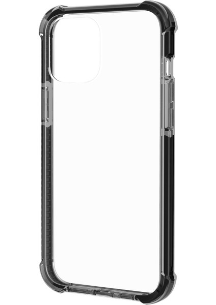 Şeffaf Akrilik Kalınlaşmış Dört Köşe, iPhone 13 Pro 6.1 Inç-Siyah Için Şok Geçirmez Telefon Kasasını Temizleyin (Yurt Dışından)