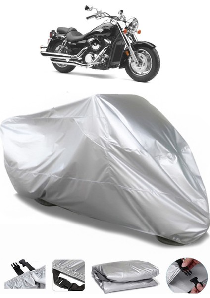 Kawasaki Vn 1600 Motosiklet Brandası Lüx Kalite Kalın Yüksek Kalite