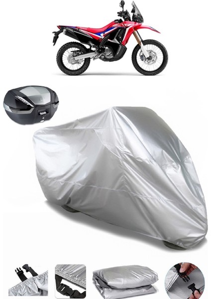 Honda Crf 250 Rally Arka Çanta Uyumlu Motosiklet Brandası Lüx Kalite Kalın Yüksek Kalite