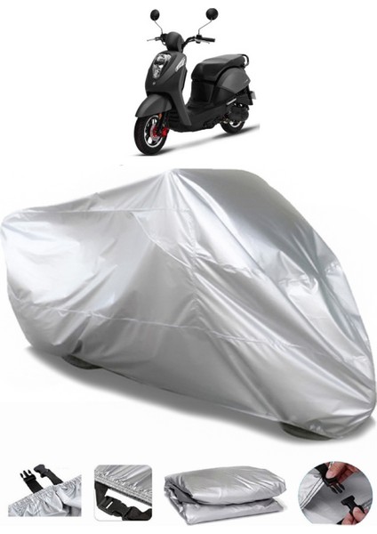 Sym Mio 50 Motosiklet Brandası Lüx Kalite Kalın Yüksek Kalite