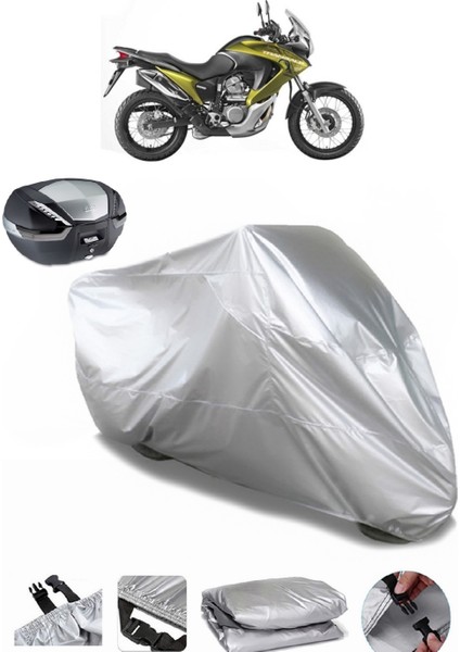 Honda Xl 700 Transalp Arka Çanta Uyumlu Motosiklet Brandası Lüx Kalite Kalın Yüksek Kalite