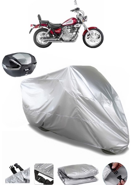 Keeway Super Shadow 250 Arka Çanta Uyumlu Motosiklet Brandası Lüx Kalite Kalın Yüksek Kalite
