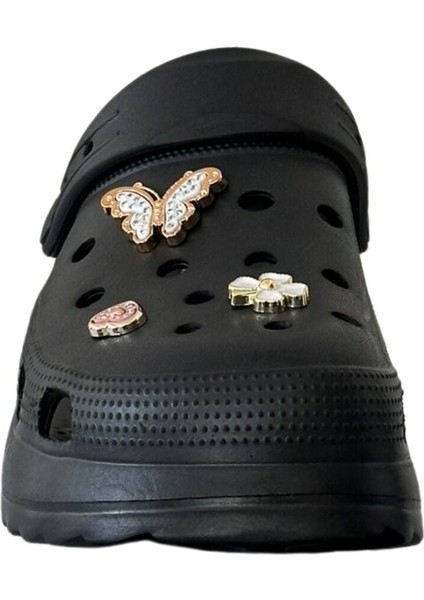 E428 Siyah Kadın Hastane Sabo Terlik Sandalet indirimleri