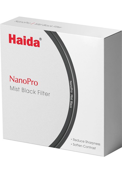 58MM Nano Pro Mist 1/4 Siyah Filtre