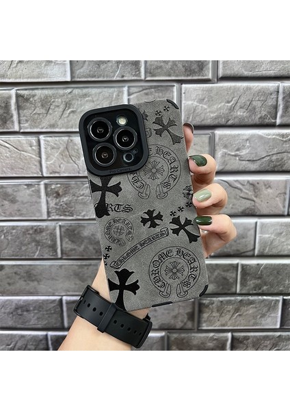 Iphone 12 Deri Telefon Kılıfı (Yurt Dışından)
