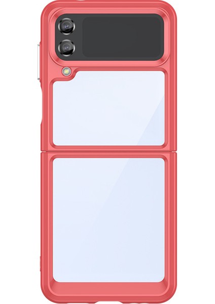 Samsung Galaxy Z Flip 4 Şok Geçirmez Telefon Kasasını Temizleyin (Yurt Dışından)