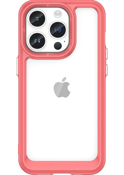 Iphone 15 Pro Şok Geçirmez Telefon Kasasını Temizleyin (Yurt Dışından)