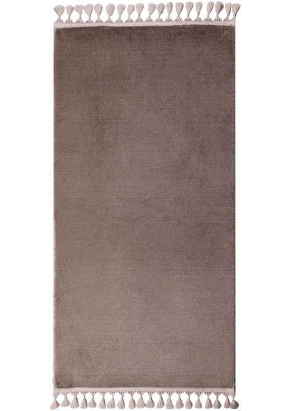 Modern Dekoratif Örgü Saçaklı Puffy Peluş Halı Yolluk fiyatları