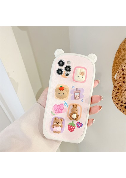 Huawei P50 Zincirli Güzel Karikatür Telefon Kılıfı (Yurt Dışından)