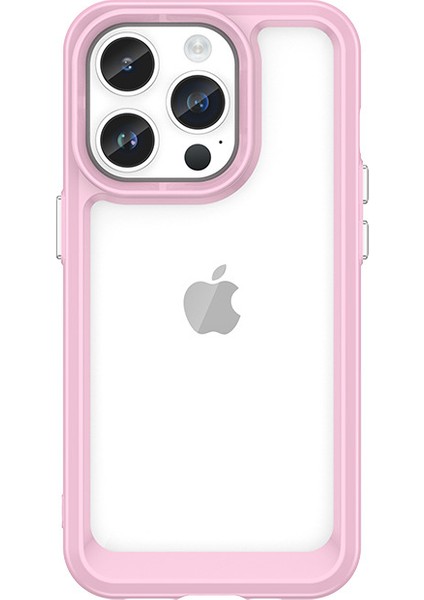 Iphone 14 Pro Şok Geçirmez Telefon Kasasını Temizleyin (Yurt Dışından)