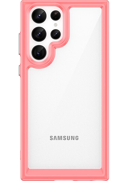 Samsung Galaxy S23 Ultra Şok Geçirmez Telefon Kasasını Temizleyin (Yurt Dışından)