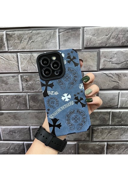 Iphone 15 Plus Deri Telefon Kılıfı (Yurt Dışından)